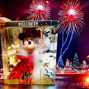 1999 Millennium Minnie Bob Mackie in box, never opened. Vintage! Party like 1999